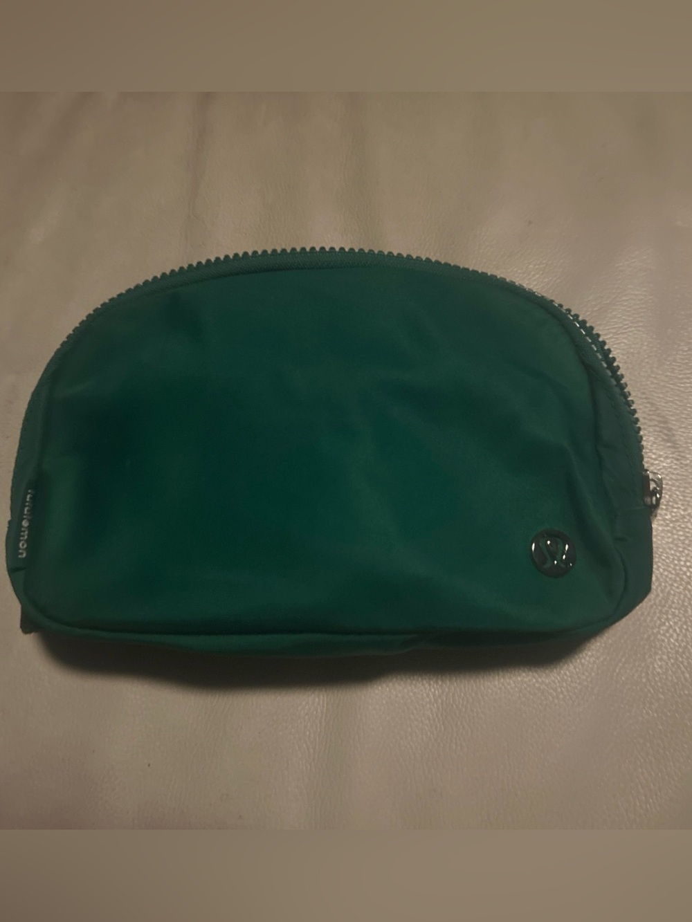 lululemon athletica Green Zipper Cosmetic Case